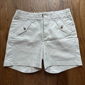 Banana Republic Authentic Chino Shorts, Khaki, Size 8